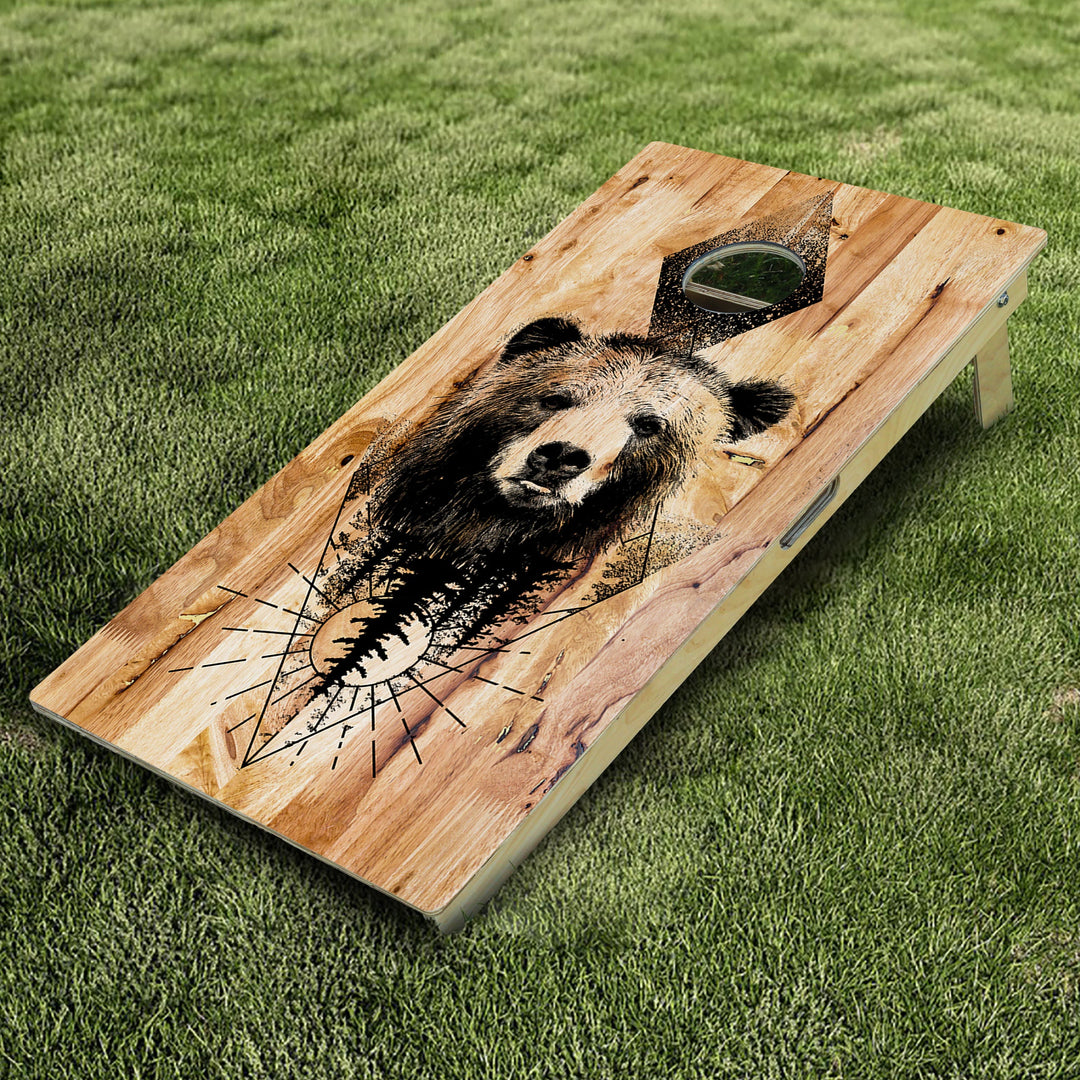 Bear Cornhole Boards