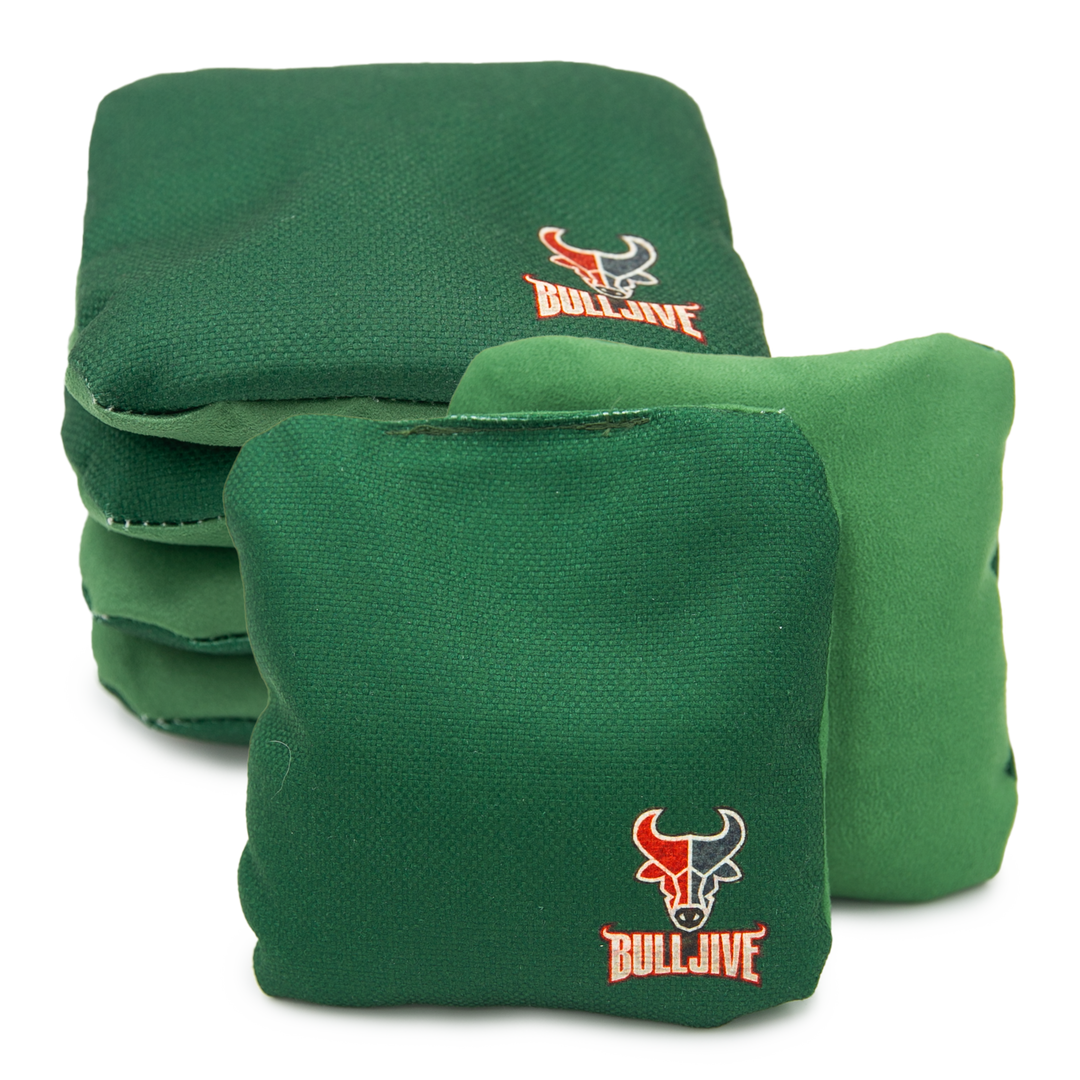 Cornhole Bags Solid Dark Green