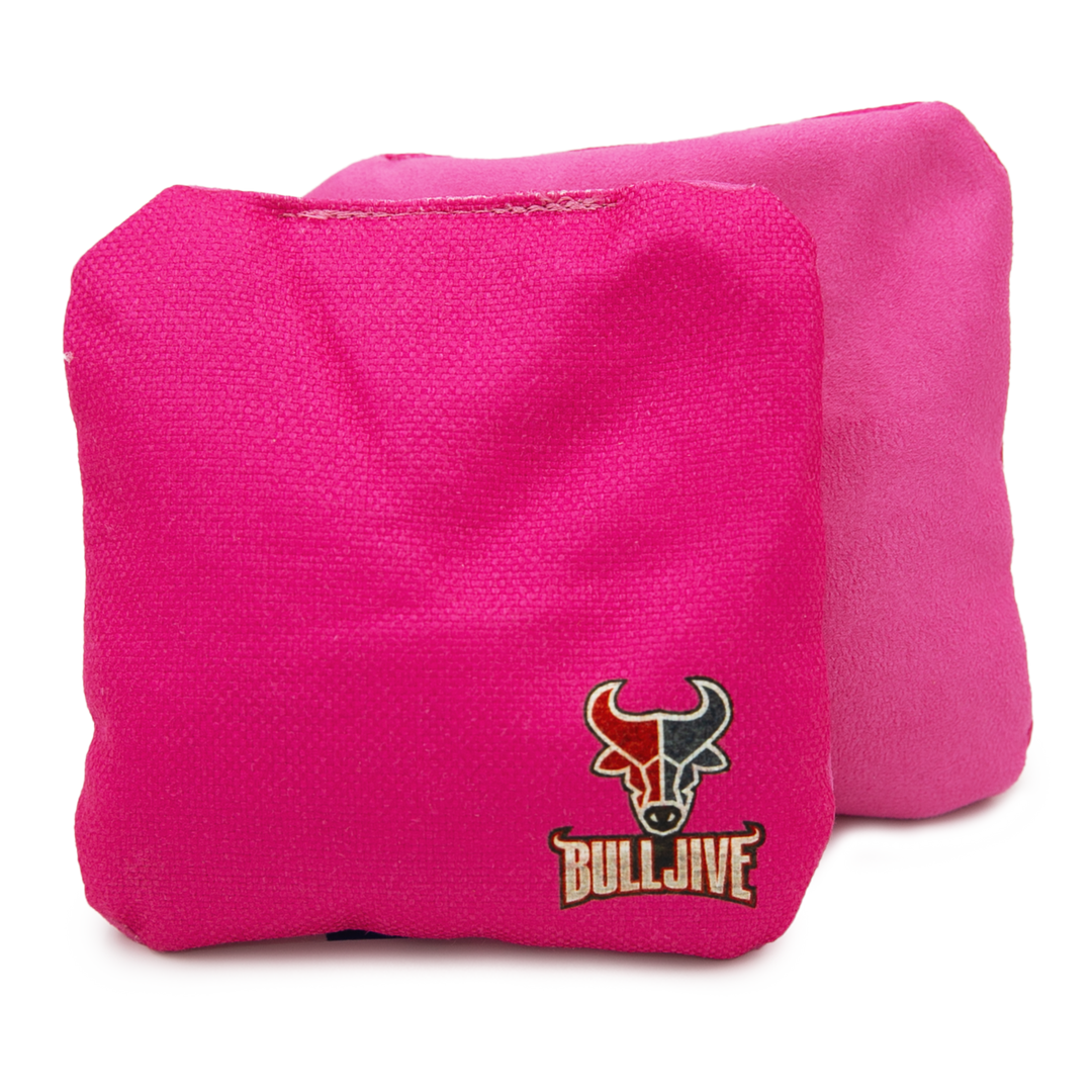 Cornhole Bags Solid Bright Pink