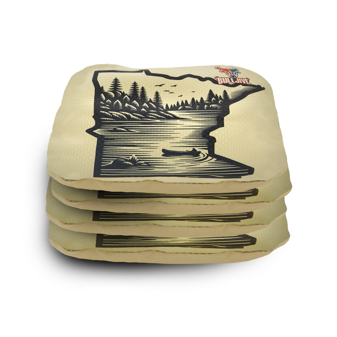 Cornhole Bags MN Tan