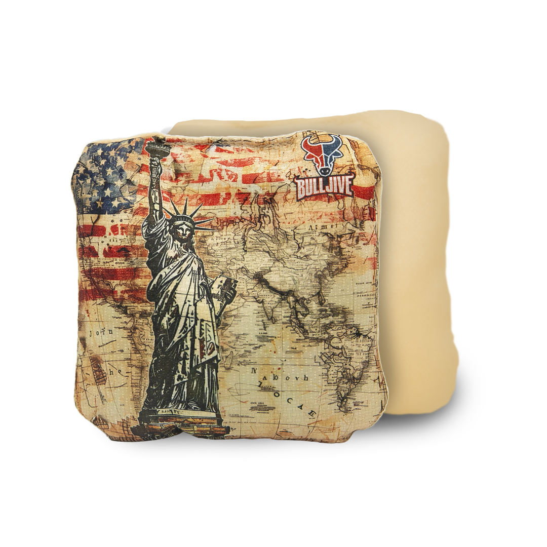 Cornhole Bags Statue of Liberty
