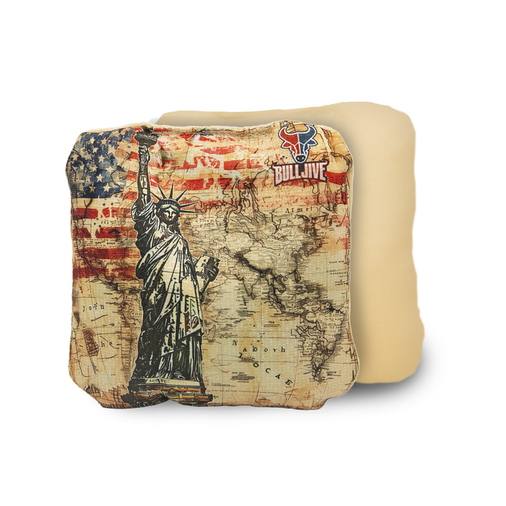 Cornhole Bags Statue of Liberty