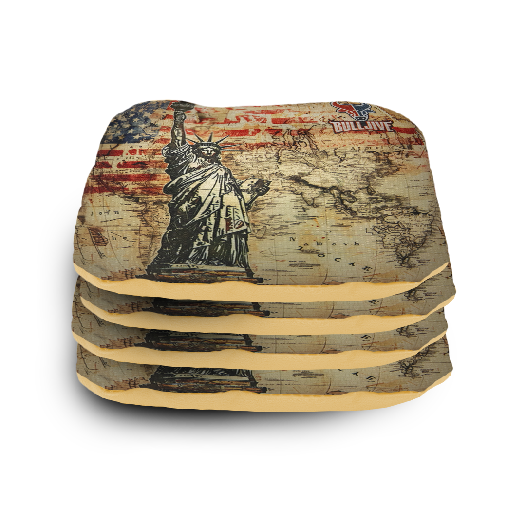 Cornhole Bags Statue of Liberty