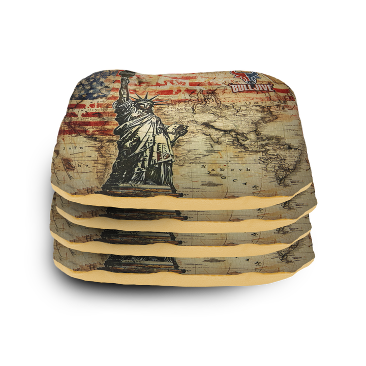 Cornhole Bags Statue of Liberty