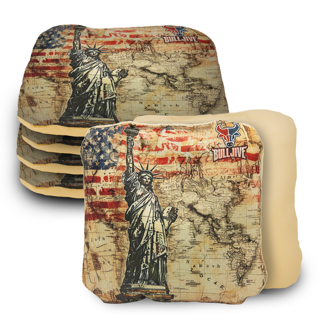 Cornhole Bags Statue of Liberty
