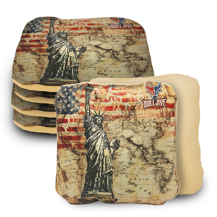 Cornhole Bags Statue of Liberty