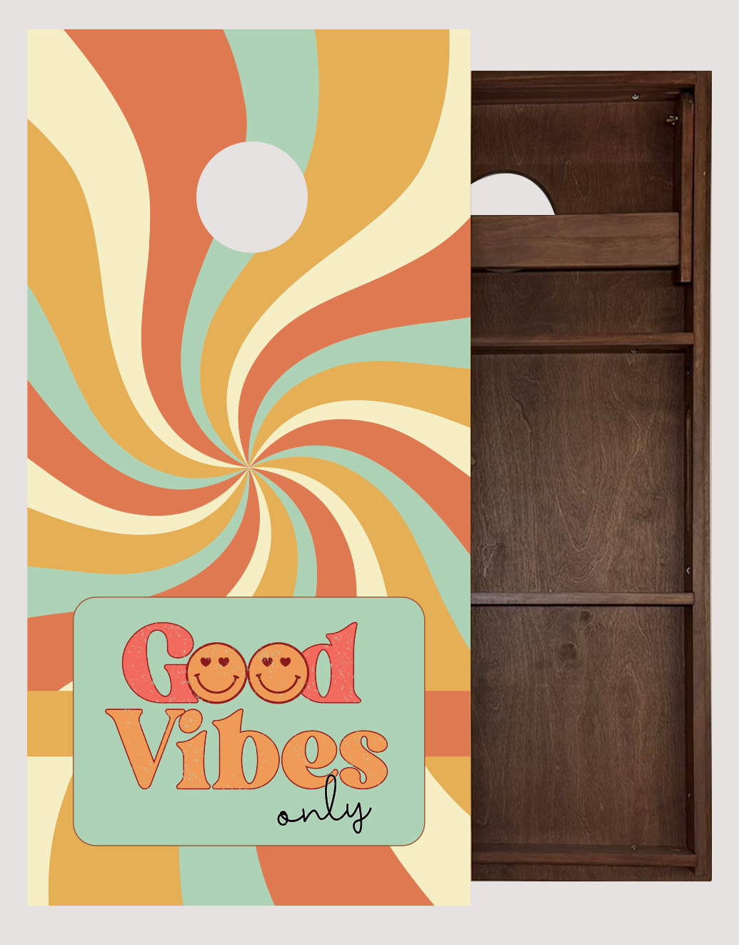 Good Vibes Cornhole Boards