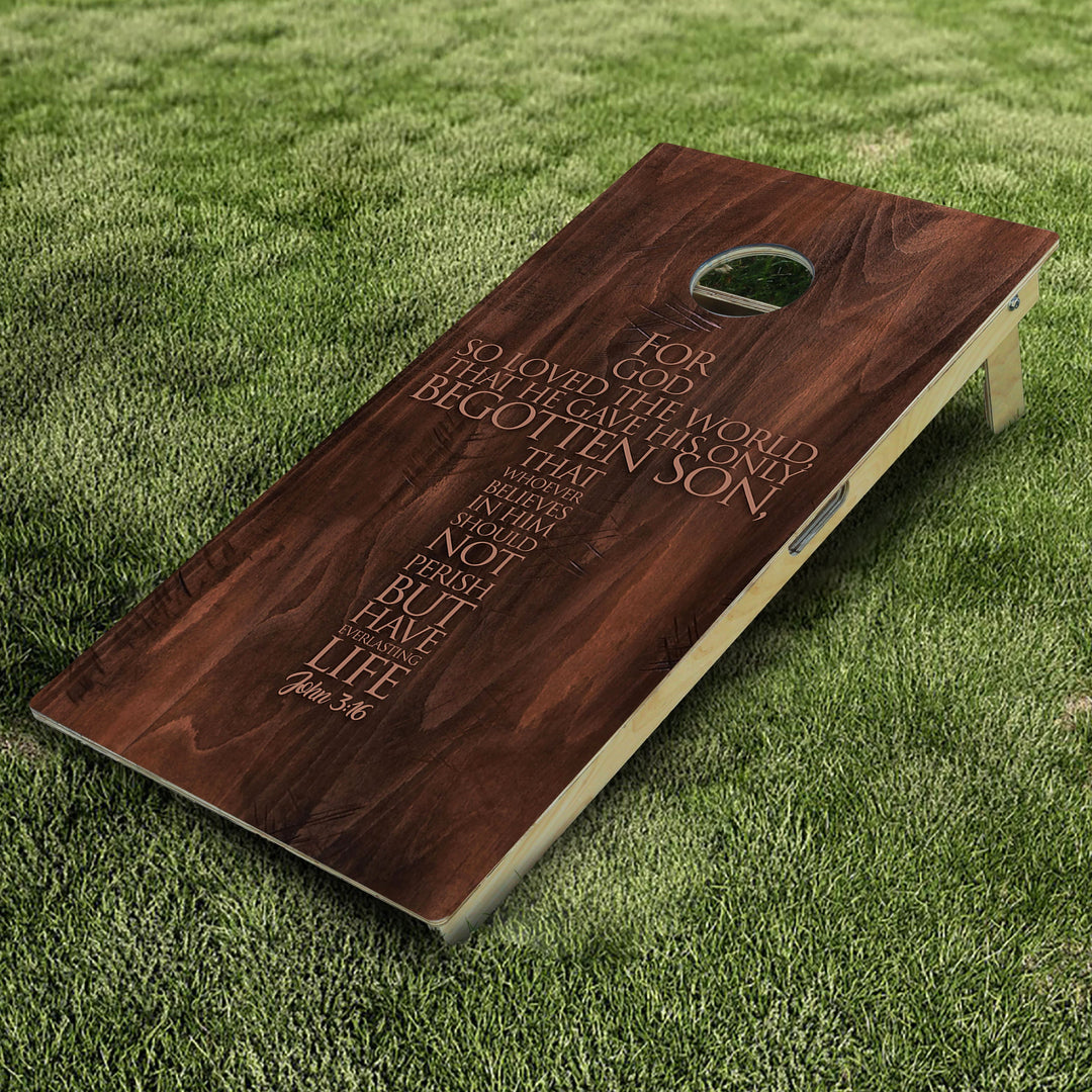 Christian Cross Cornhole Boards