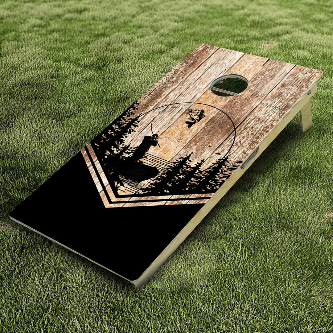 Fishing Cornhole Boards