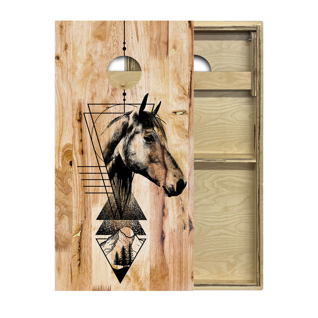 Horse Cornhole Boards