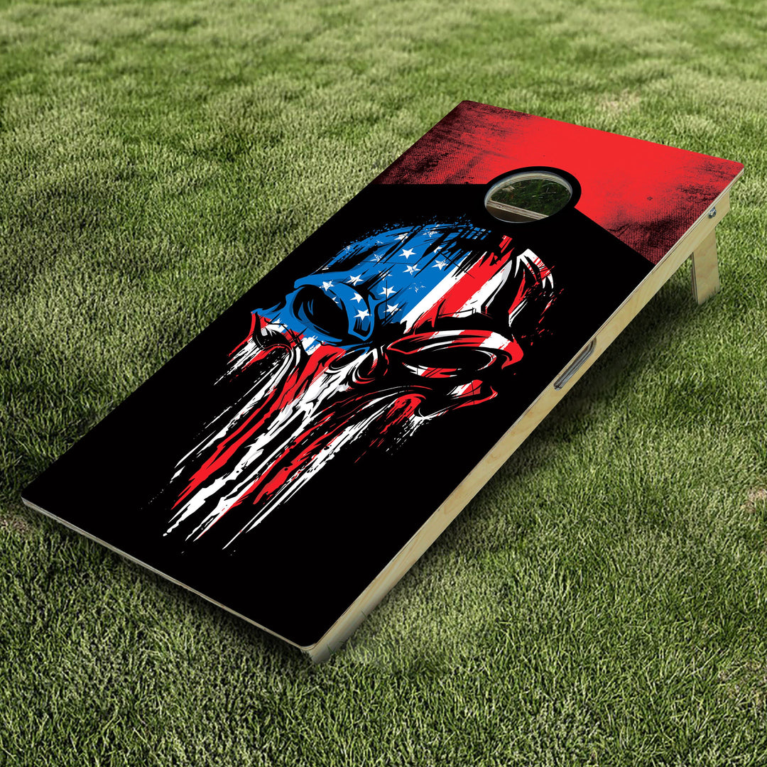 The Punisher Cornhole Boards