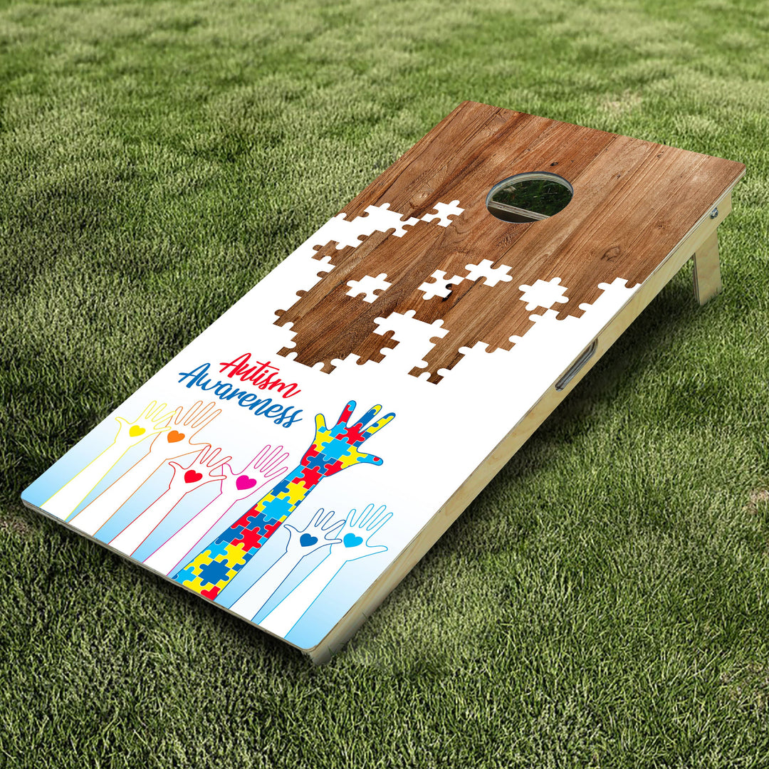 Autism Awareness 3 Cornhole Boards