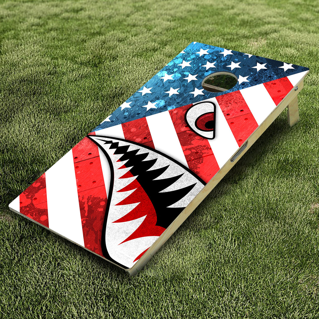 USA Torpedo Cornhole Boards