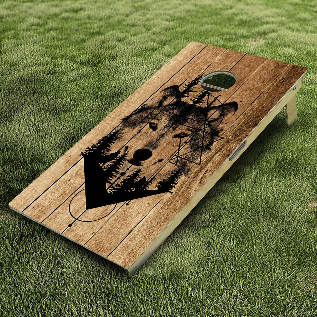 Wolf Cornhole Boards