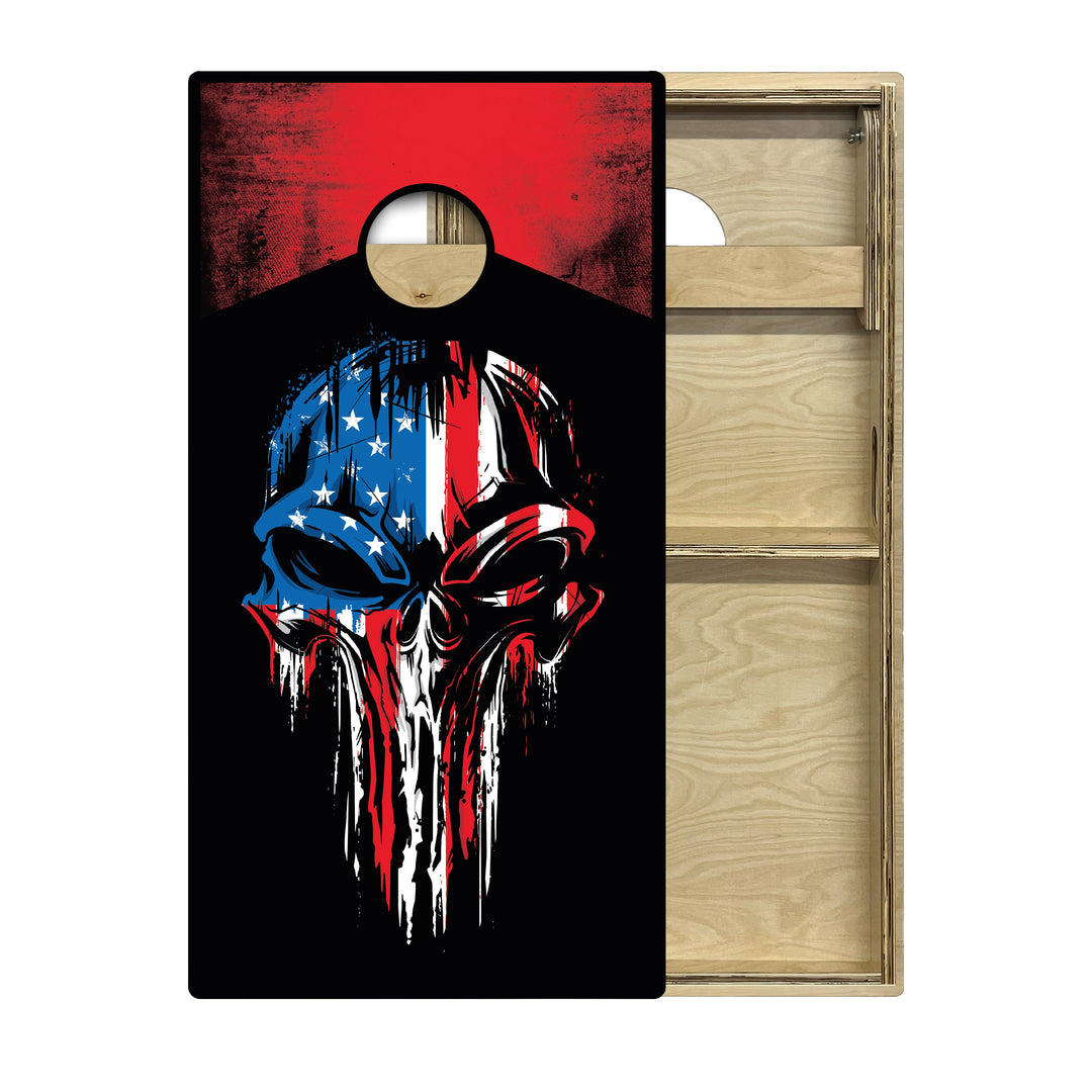 The Punisher Cornhole Boards