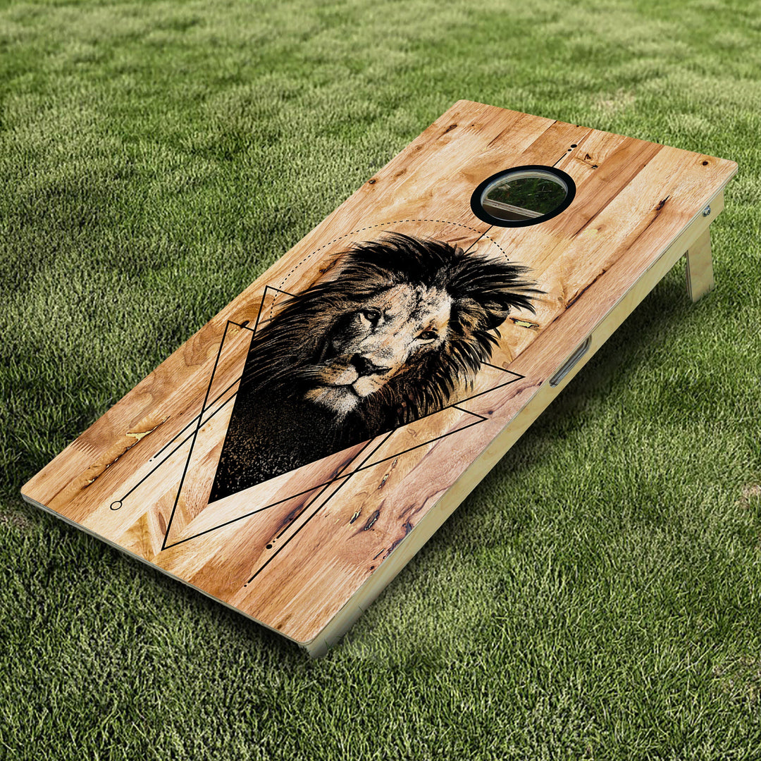 Lion 2 Cornhole Boards