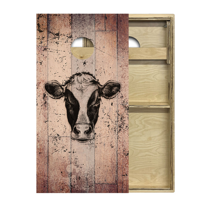 Cow Cornhole Boards