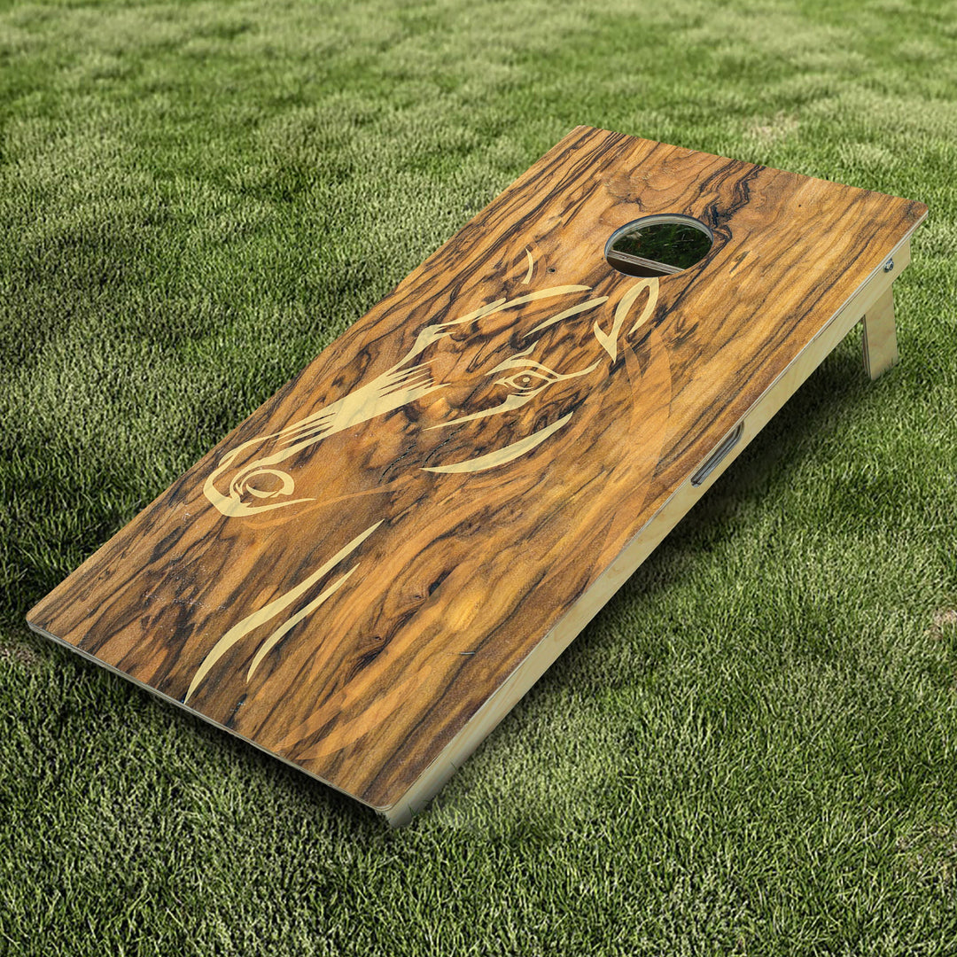 Horse 3 Cornhole Boards