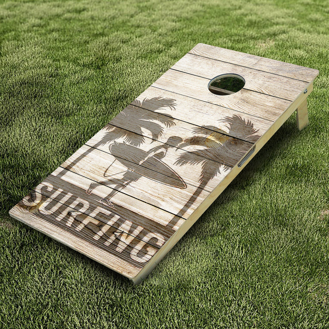 Surfing Cornhole Boards