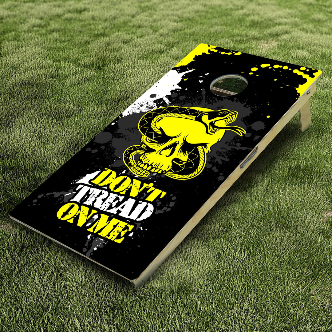 DonÕt Tread On Me Cornhole Boards