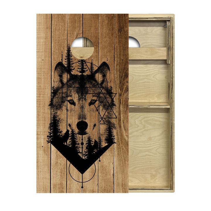 Wolf Cornhole Boards