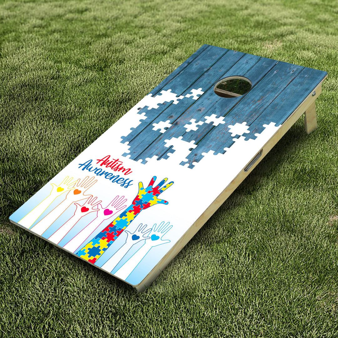 Autism Awareness 2 Cornhole Boards